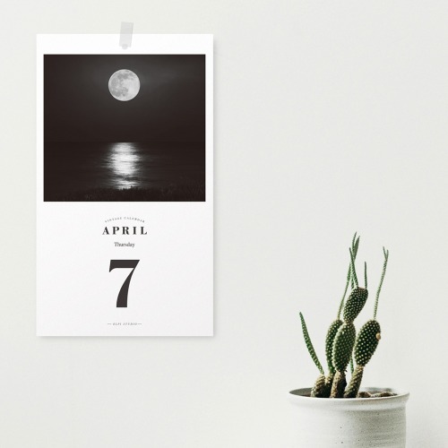[365 days 일력] 2022 The Moon Daily Calendar